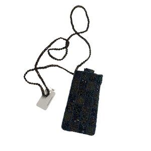 Vintage C. Marie Collection Black Beaded Evening Bag – For Nine Label